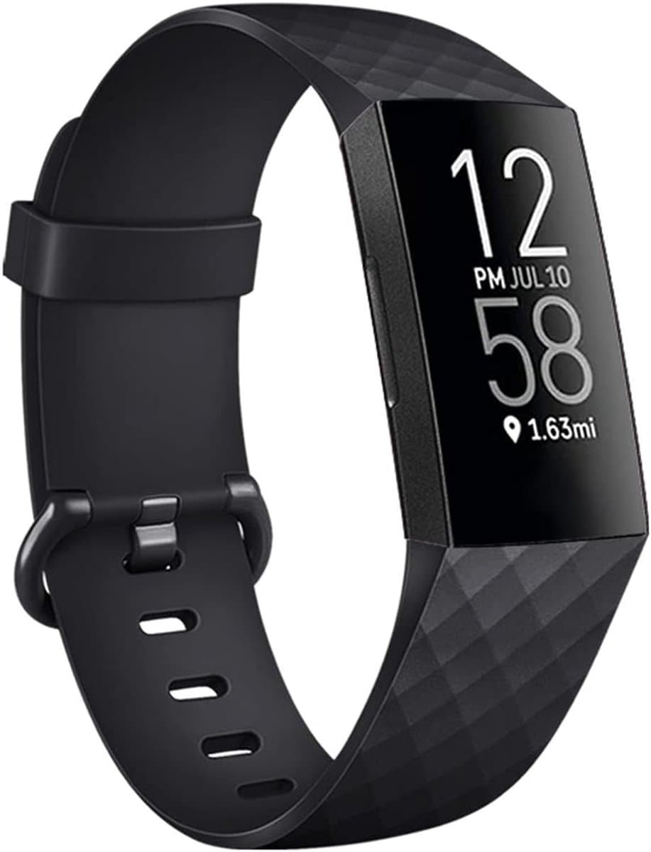 Fitbit Charge 3/Charge 4 Armband, verstelbare klassieke sport-reservearmband, compatibel met Fitbit Charge 3/Charge 4