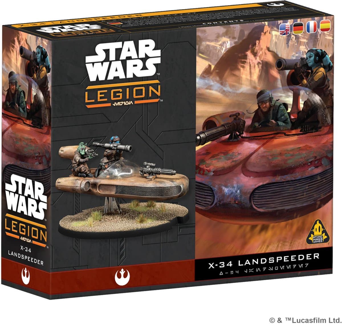 Star Wars Legion X-34 Landspeeder - Miniature Game - Engels