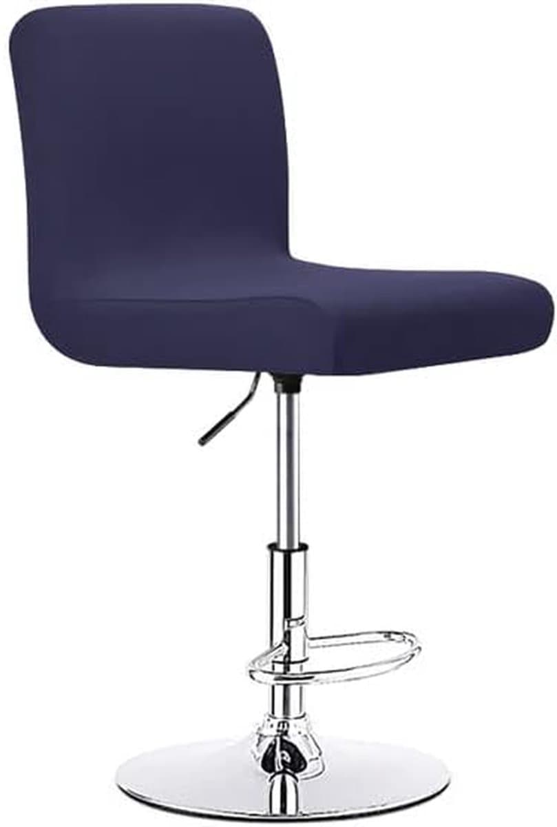 Barkruk Hoezen - Stoelbeschermers - Meubels Vernieuwen - Super Stretch Stof - Past Meeste Stoelen - Effenn Patroon
