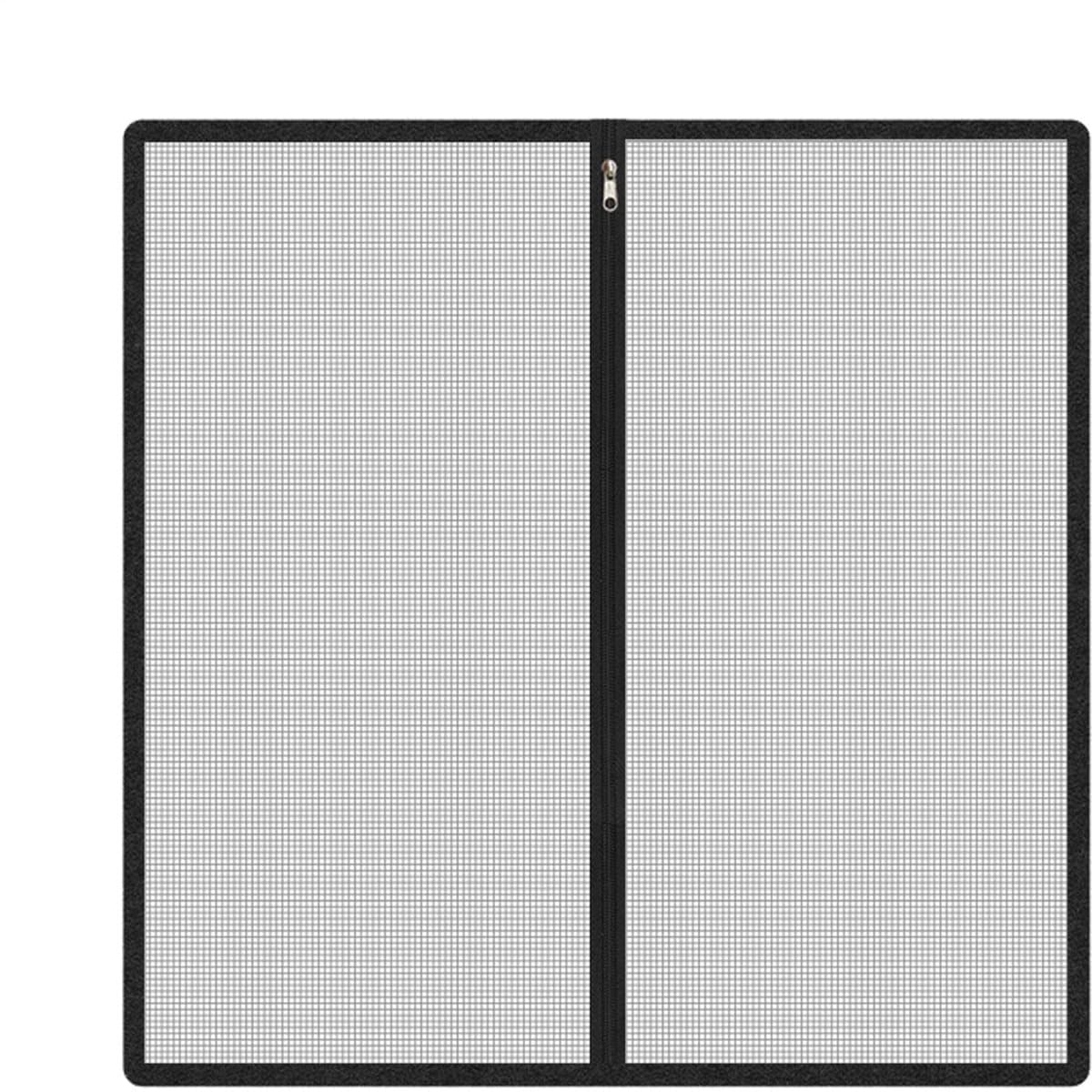 Dailygoods- Hondhekje Veiligheid - Verstelbare Hondenhekje - Draagbare Dierenhekje - Mesh Hek - 90x90cm - Geen Boren Installatie - Hondenhek