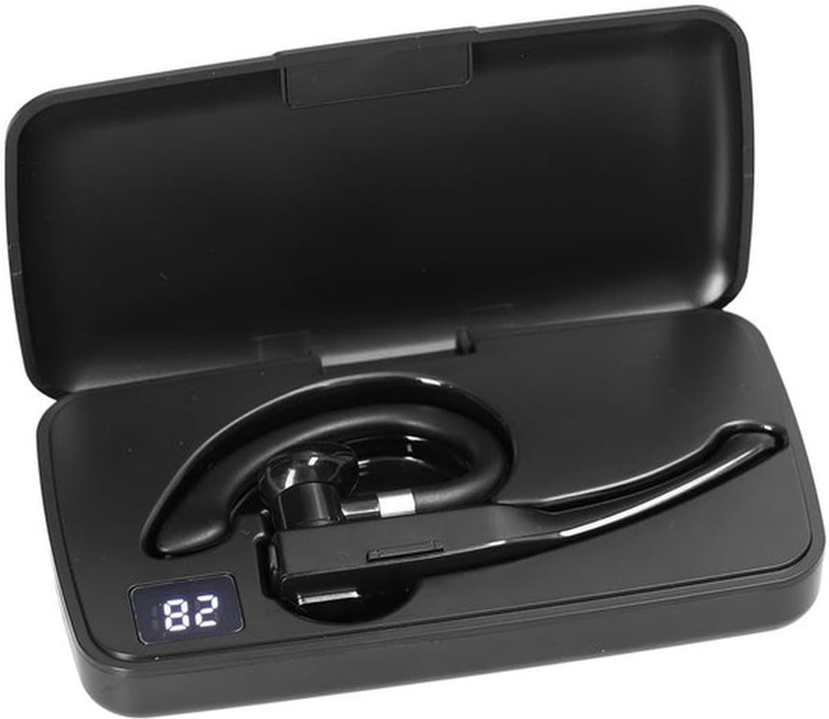 Draadloze headset - Over-ear hoofdtelefoon - LED-voedingsdisplay - Oplaadbare batterij - Perfect voor zakelijk gebruik - Lichtgewicht e
