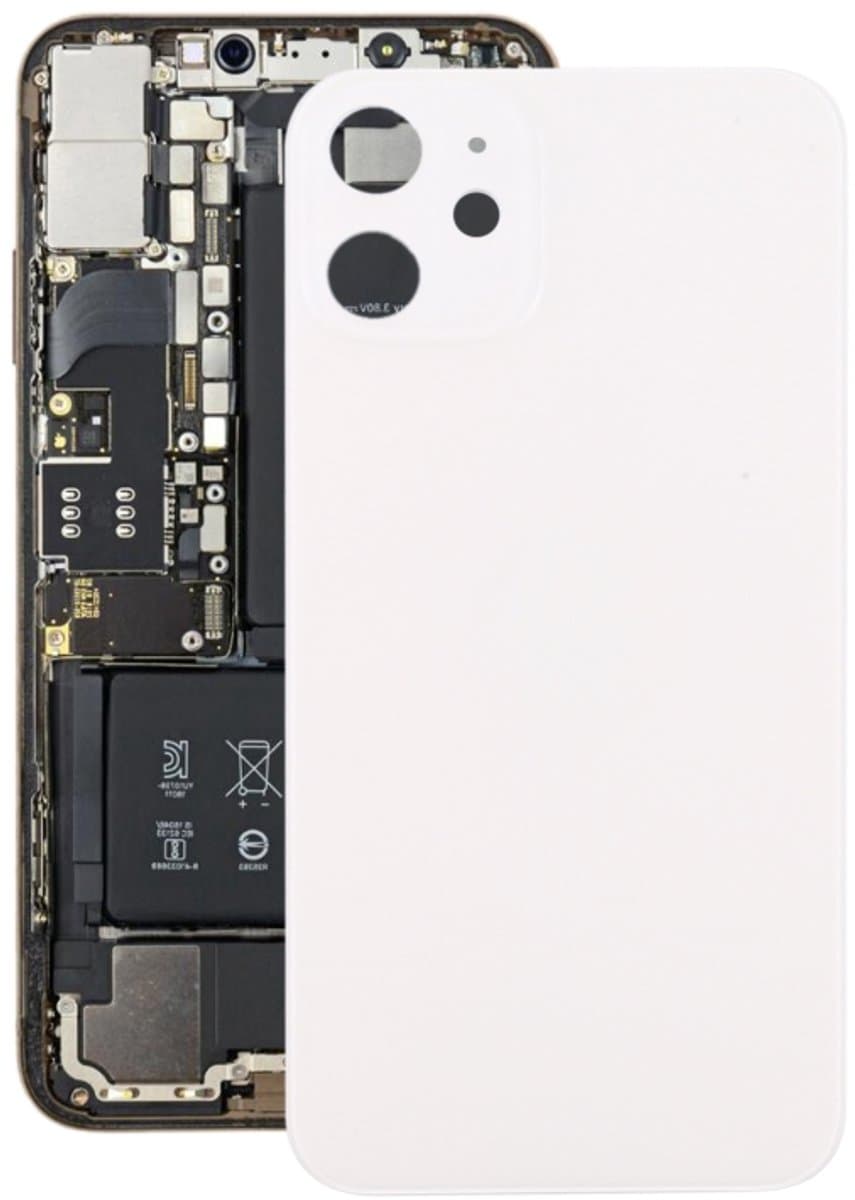 Batterij-achterklep voor iPhone 12 (wit)
