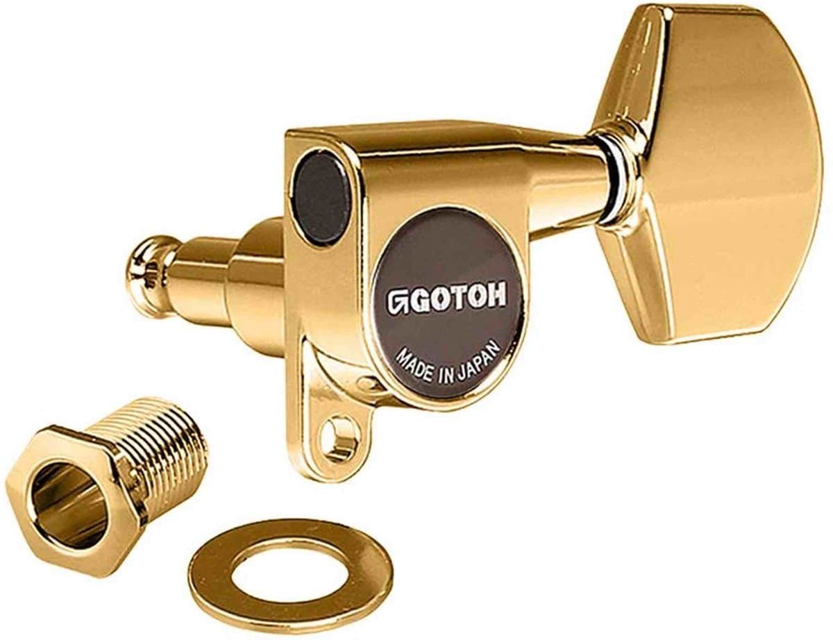 Gotoh GTH13570 SG360 stemmechanieken met 07 knoppen, 3L3R, goud