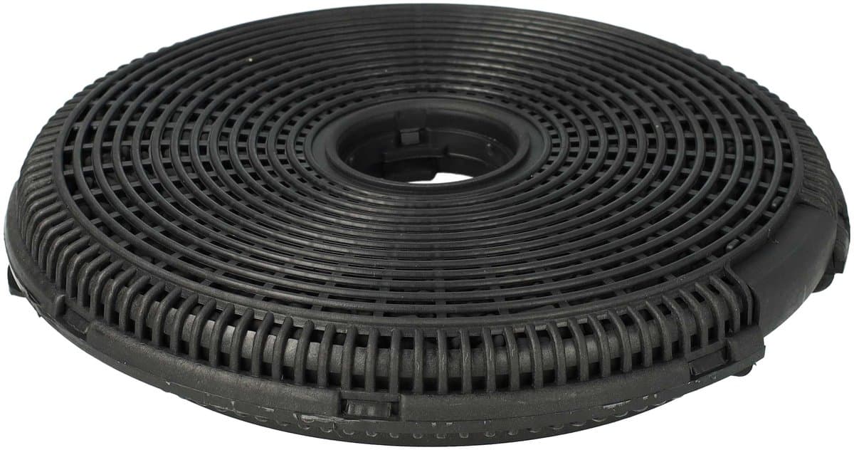 vhbw 4x actieve-koolfilter, compatibel met Teka DBP 90 PRO, DE 70.2, DC 60, DBE 60, DE 60.2, DC 90, DEP60, DEP, DBP 60 PRO afzuigkap – 20 cm