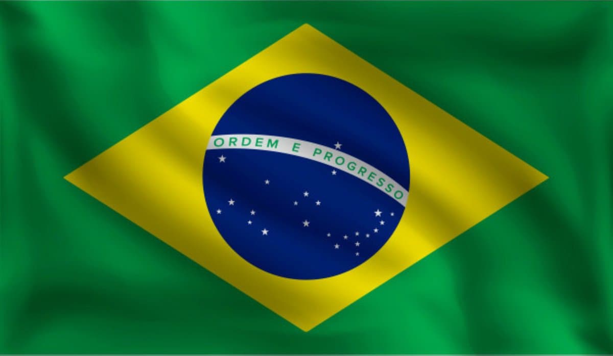 Partychimp Braziliaanse Vlaggen – Vlag Brazilië – Voordeelverpakking 3 Stuks – 90 x 150 cm – Polyester