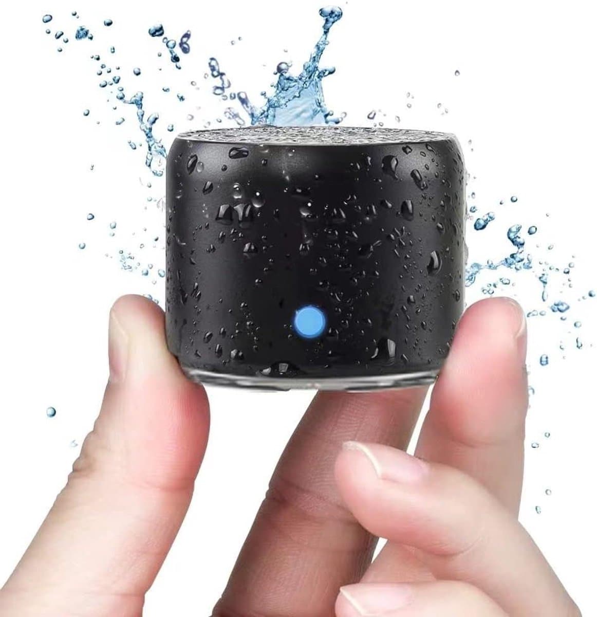 Draagbare Bluetooth Luidspreker - Mini Speaker Outdoor - Muziek Streamen Onderweg - Waterdicht IP67 - 176 gram - Zwart