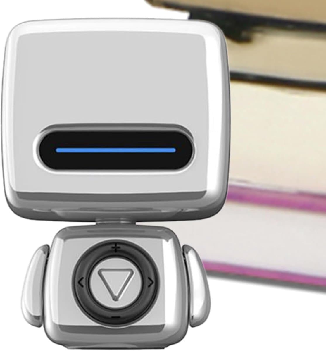 Robot Speaker - Draagbare Audio - Muziek Streamen - Waterbestendig Ontwerp - 7.4x5.1x5.0cm - Wit Grijs