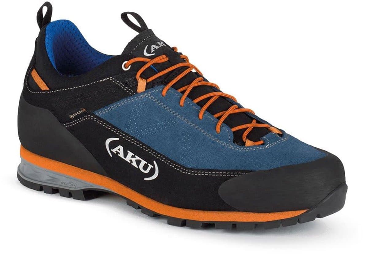 AKU Link Gore-Tex - Lage Wandelschoen - Blauw - Maat 43