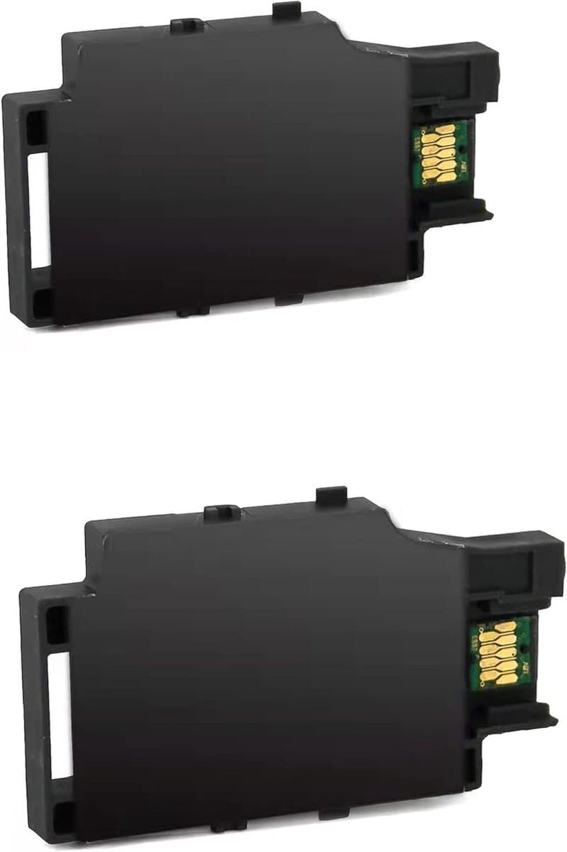Onderhoudsbox Printer - Opvangbakje Printer - Printeronderhoud - Dubbel Pack - 2 Stuks - Zwart