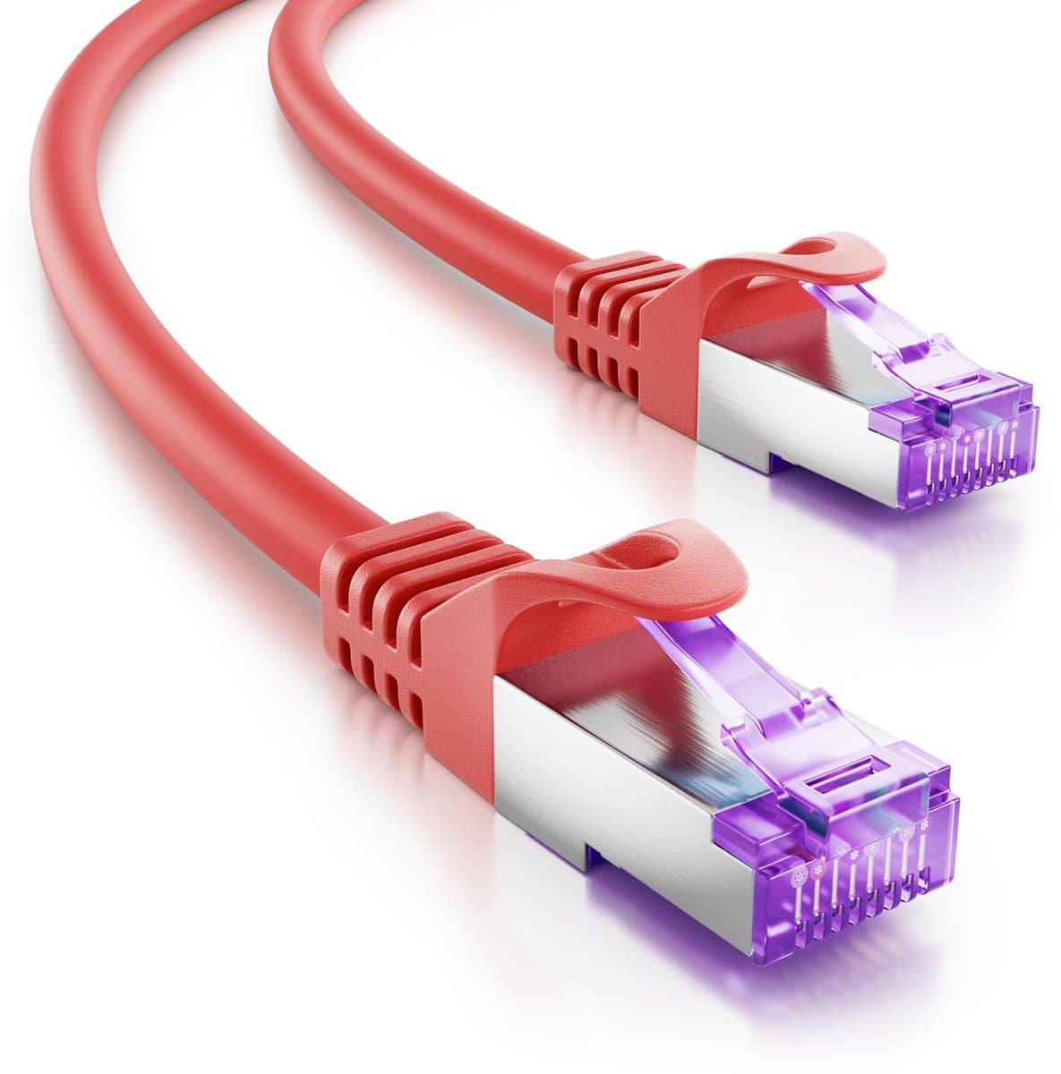 30m CAT7 Netwerkkabel - 10 Gigabit RJ45 Patchkabel voor Highspeed LAN en DSL