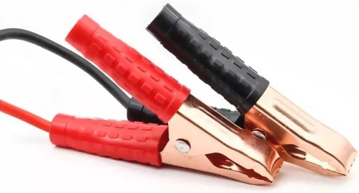 Jumper-kabel 500 A, 100% koper, 2,5 m voor betrouwbaar opstarten