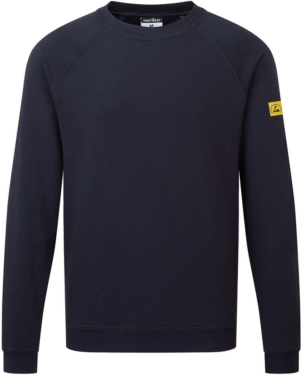 Portwest Anti-statisch ESD Sweatshirt AS24 - Marine - XXL