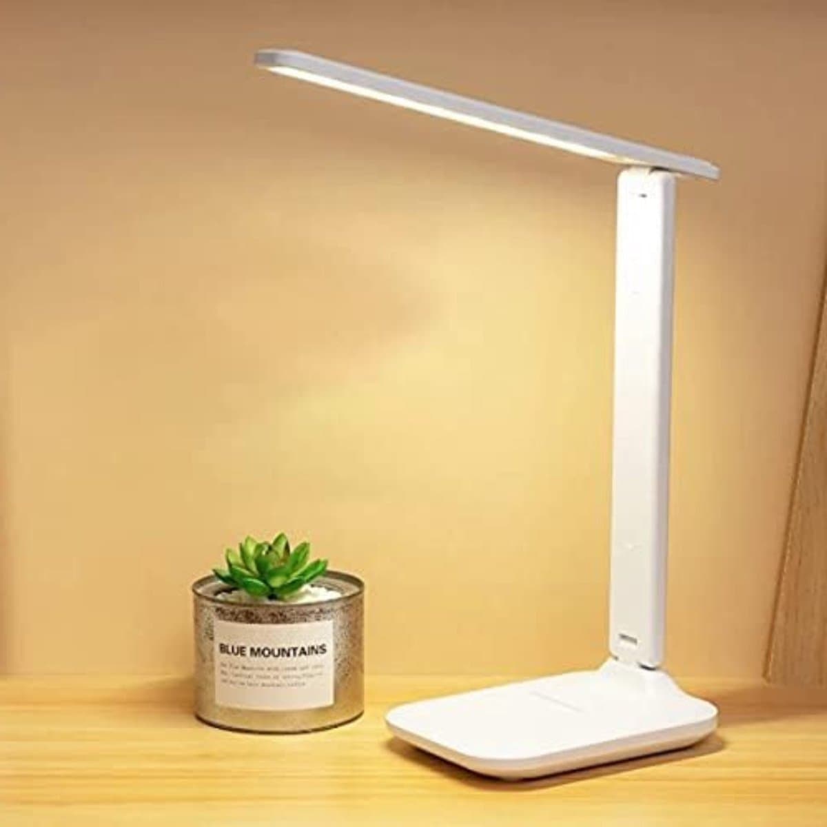 Zyrex® Bureaulamp led dimbaar daglicht - Tafellamp Nagelstyliste Met 11 felheid instellingen - Tafellamp - Daglichtlamp - Wit - 9cm x 26cm x 28cm