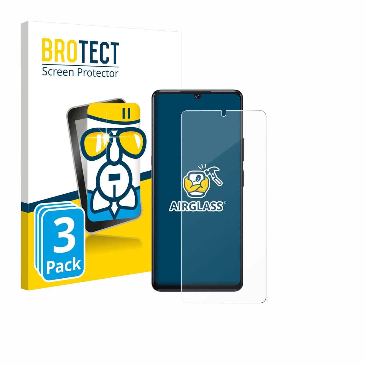 Screenprotector 3 Stuks voor Cubot X100 Beschermglas transparant