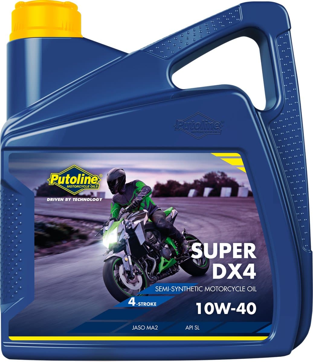 Putoline Super DX4 10W40 olie 4T 4 liter