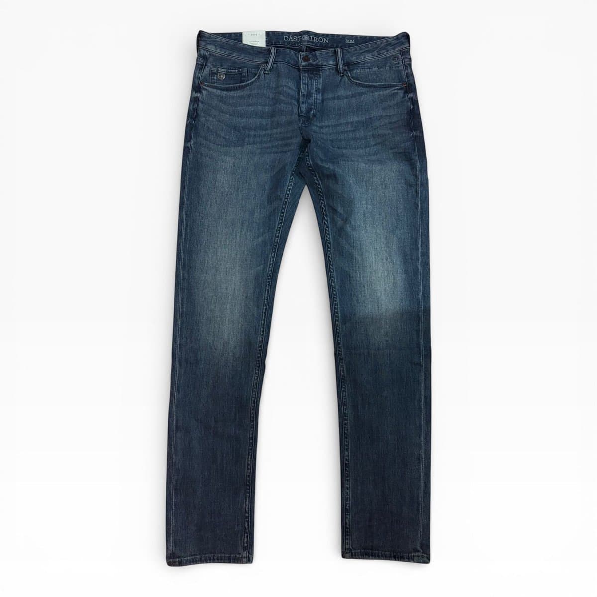 Cast Iron - Broek - Donkerblauw - Maat W31 X L34