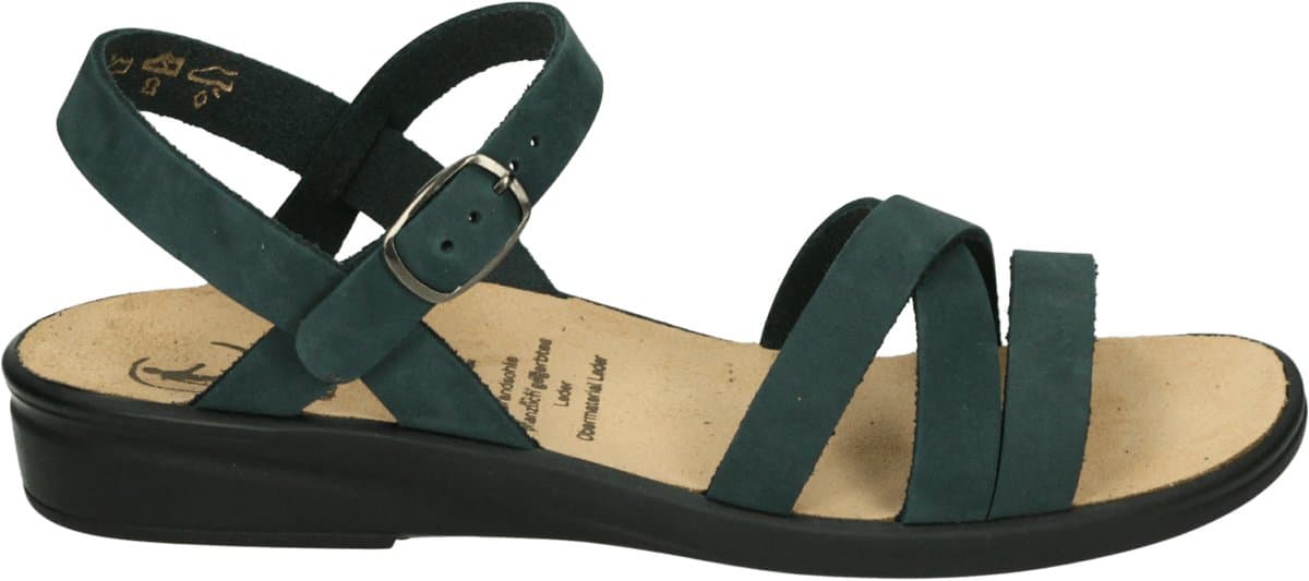Ganter - 202812 SONNICA - Sandalen met hakDames Sandalen - Kleur: Blauw - Maat: 37