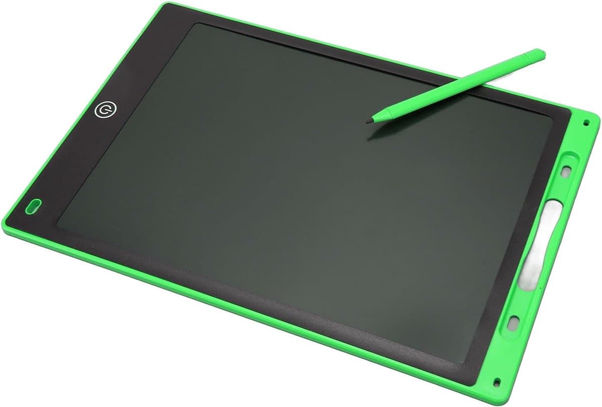 LCD Schrijftablet - Tekentablet Tekenblok - Kinderen Leren Tekenen - Drukgevoelige Technologie - 10 Inch Kleurenscherm - Groen