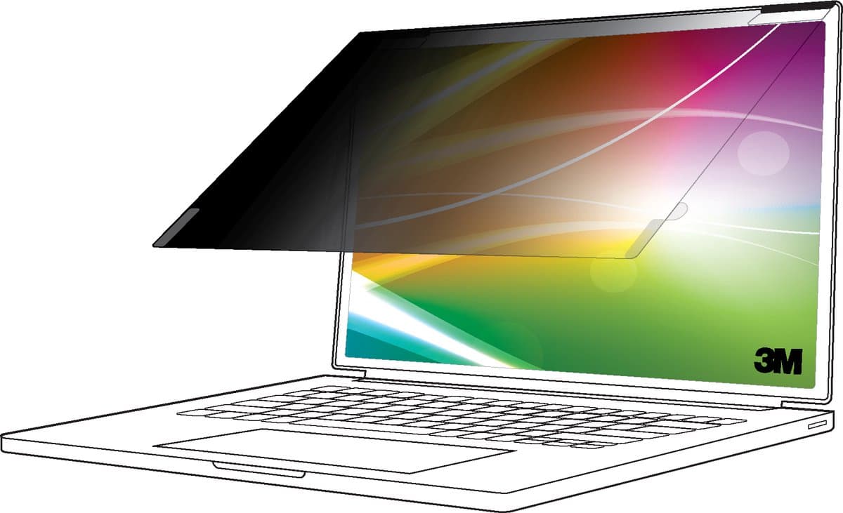 3M Bright Screen Privacy Filter voor Apple® MacBook Pro® 16 2019, 16:10, BPNAP004
