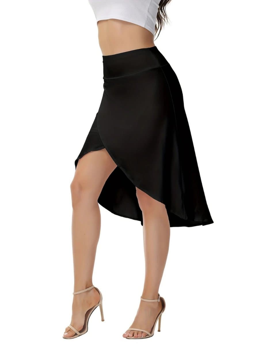 Bovista Broekrok Dames - Skort - Korte Broek - Culotte - Wandelrok - Zwart - Maat L