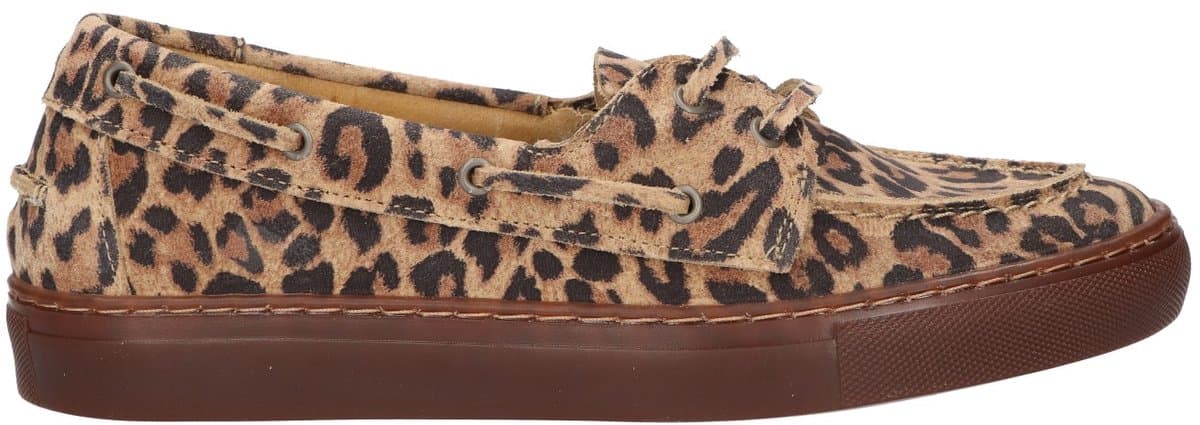 La Strada Mocassin Leopard Suede - Damesschoenen - Maat - 41