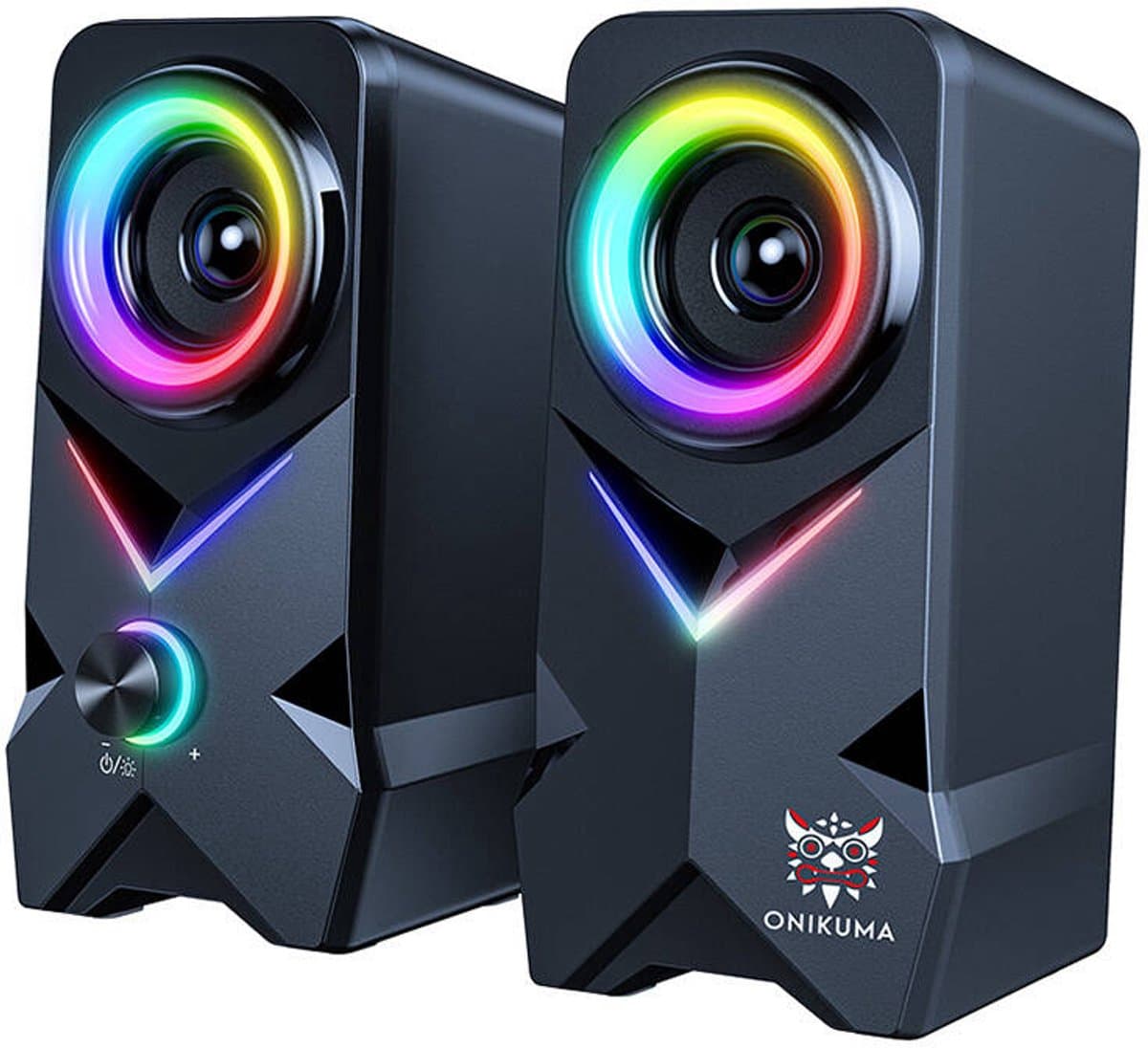Onikuma Gaming Speakers L2 Voor Computerconsoles 3D-Geluid 50 Mm