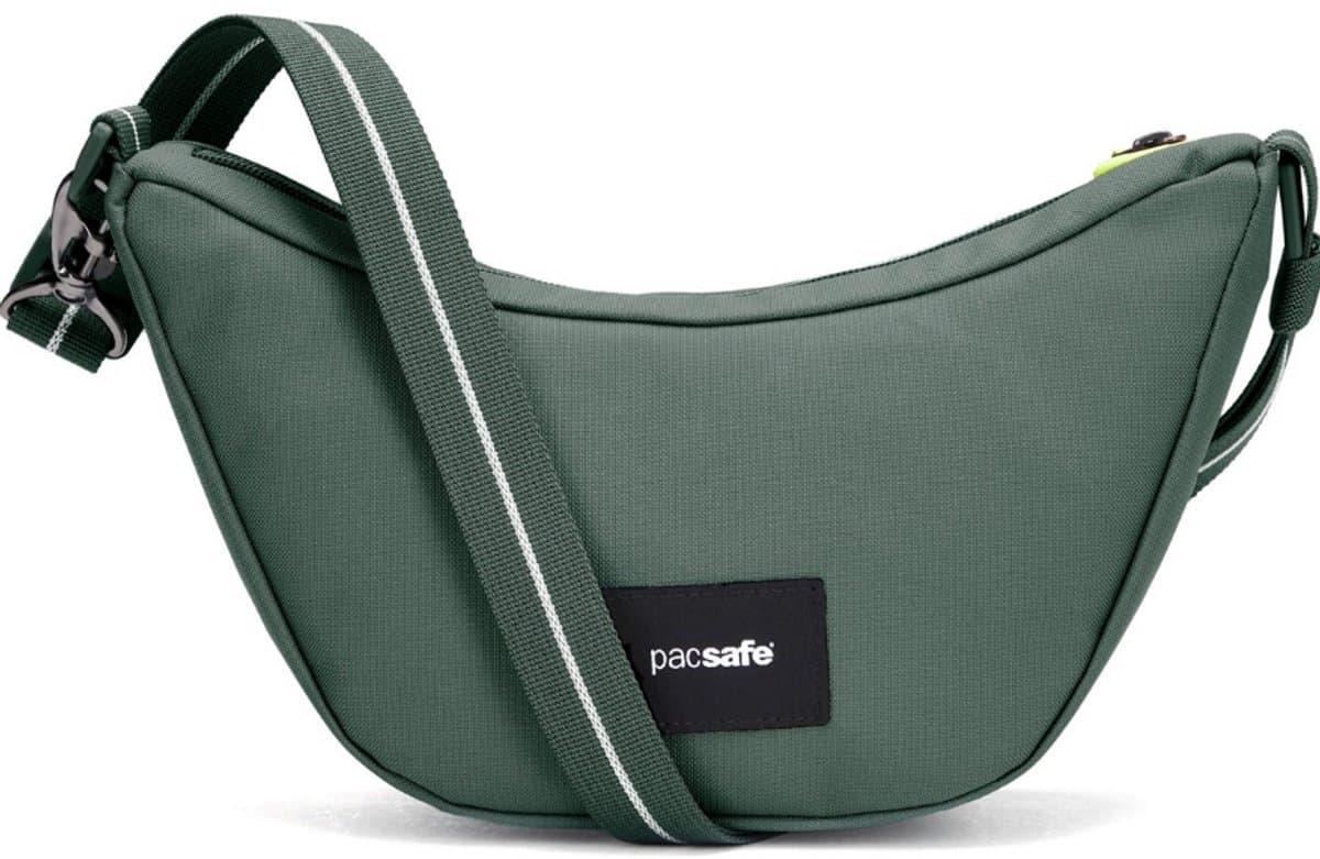Pacsafe GO Lunar Crossbody tas - 2.5L - RFID - Anti-diefstal - Waterafstotend - Groen