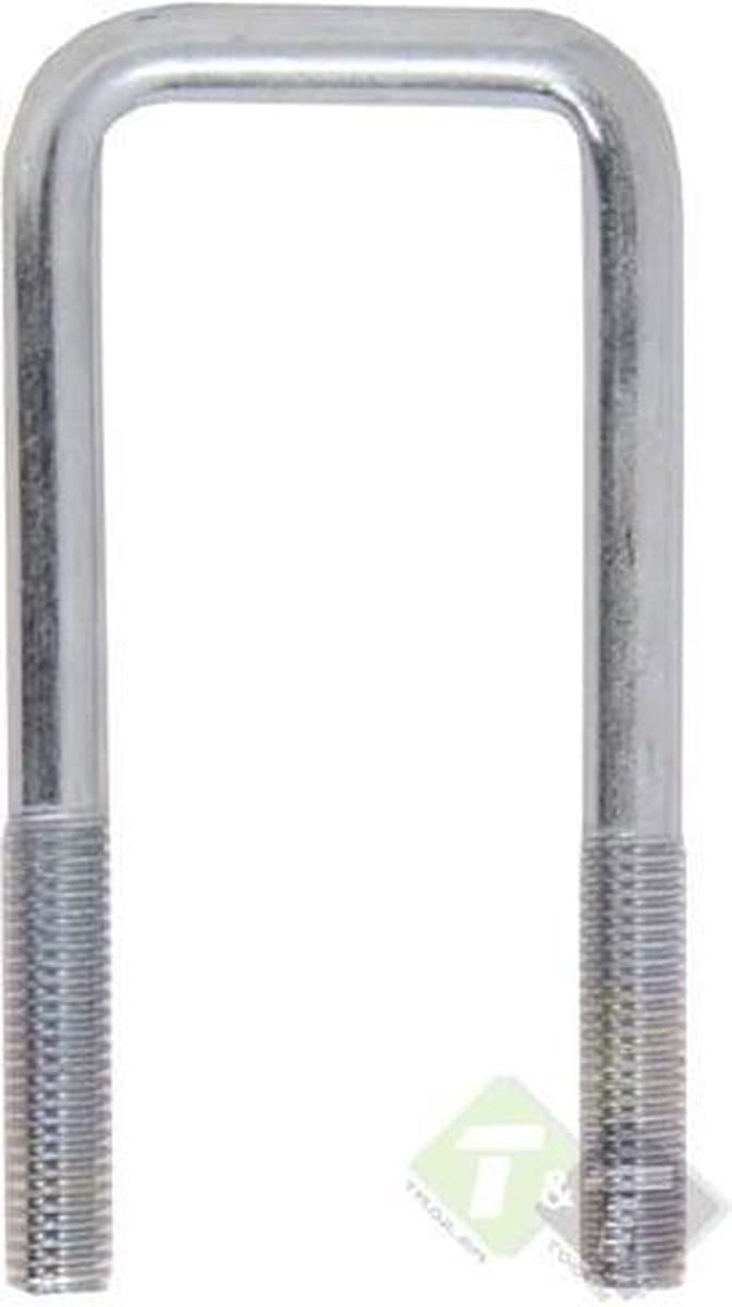 53 x 120 mm U bout - u beugel - kokerklem
