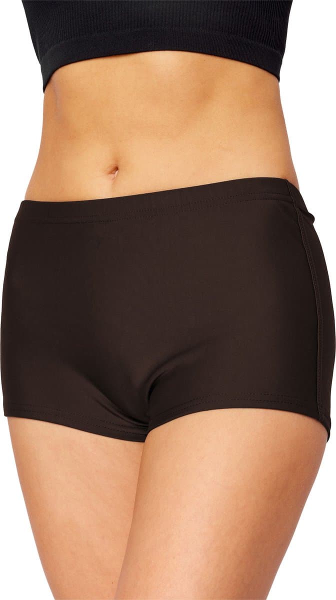 Merry Style HI-Leila Dames Zwembroek - Zwemshorts - Bikinibroekje - Elastische tailleband - Polyamide & Elastaan - Bruin (8157) - 48
