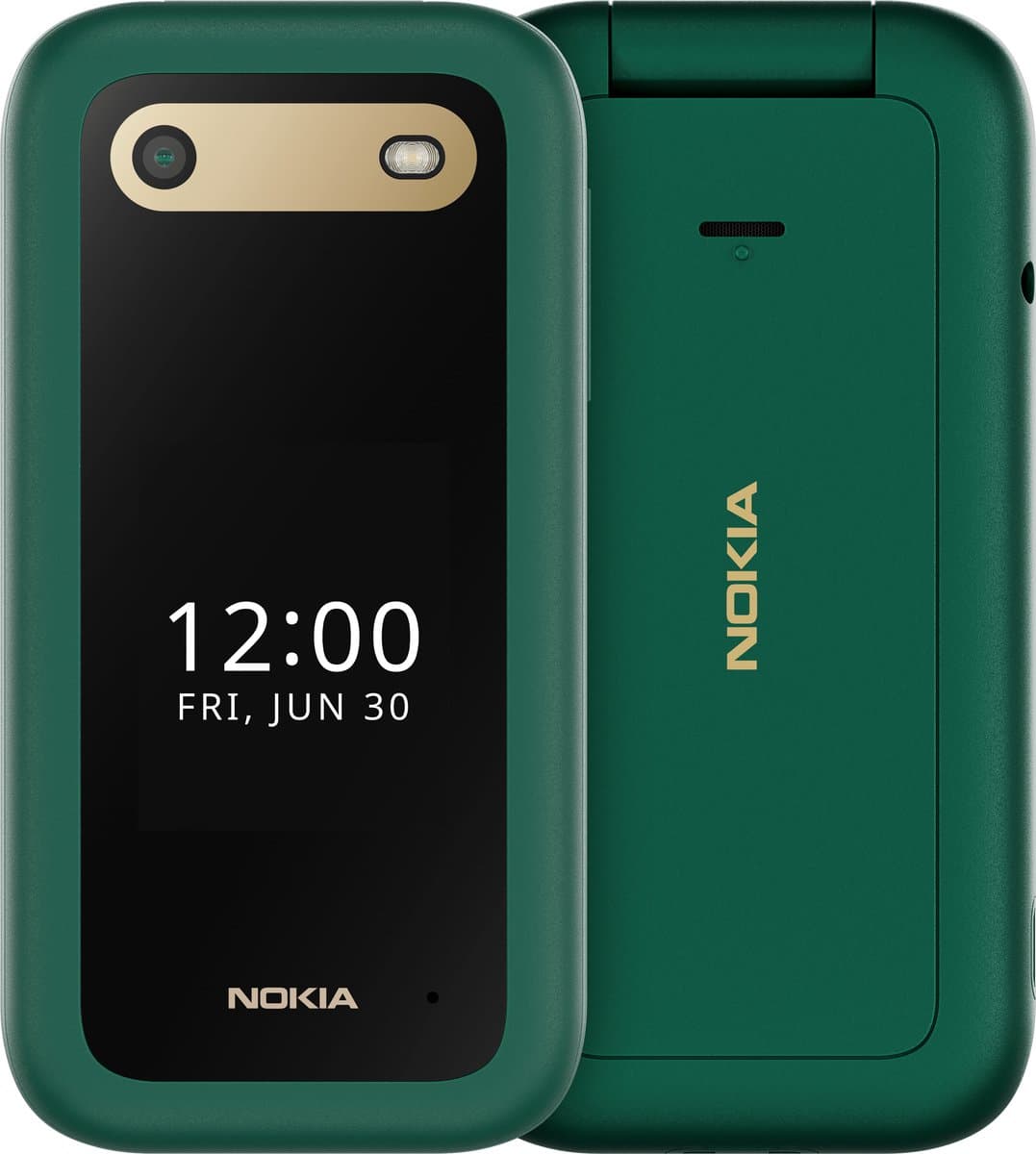 NOKIA 2660 - 4G Dual Sim - 2.8inch - Bluetooth - Groen