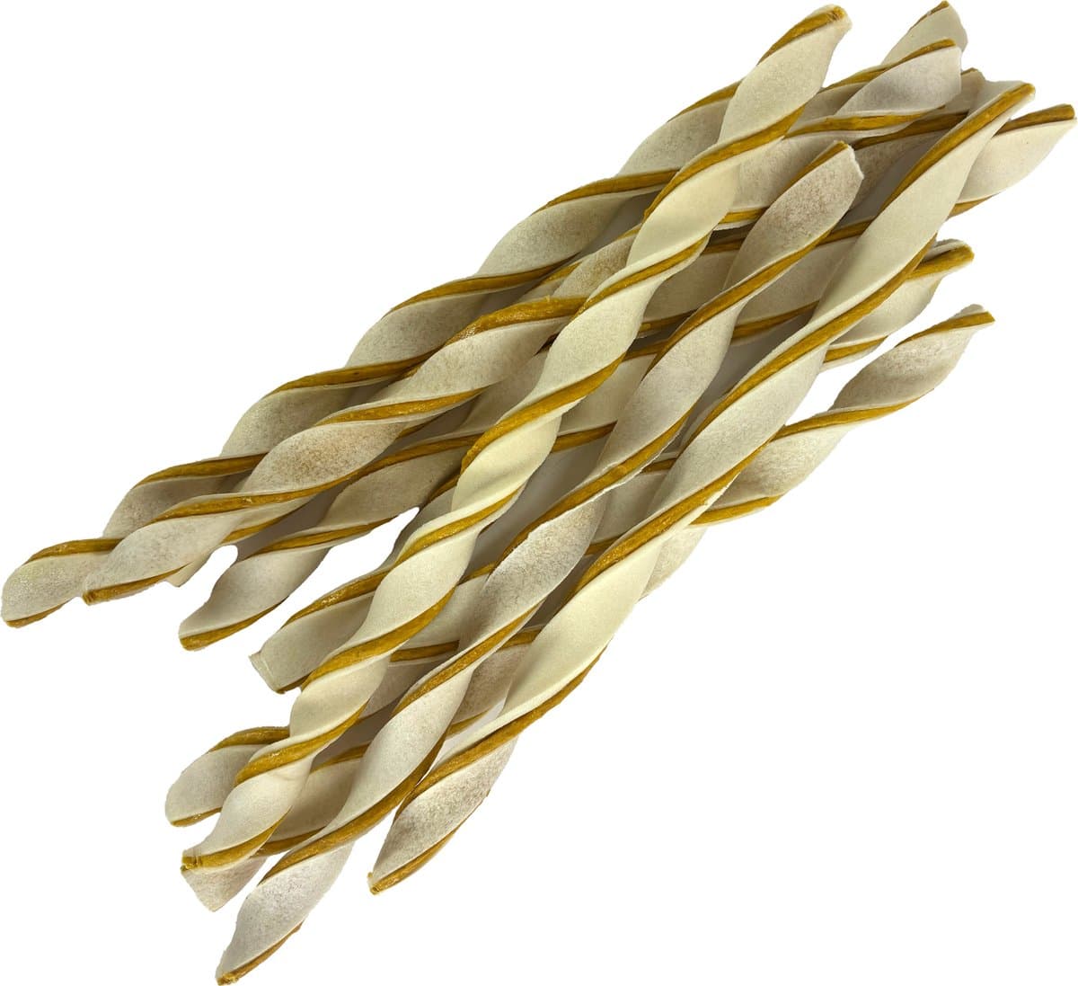 Petsnack - Hondensnack - Kipwokkel - Gedroogde Buffelhuid - 32-35 cm - 10 stuks