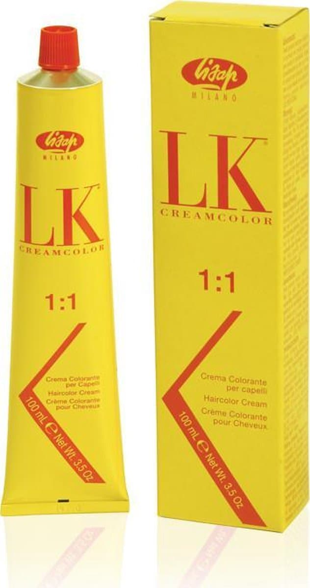 Lisap LK Cream Color Haircolor Kleuring haarkleur crème permanent 100ml - 07/566 Tropical Red / Tropisch Rot