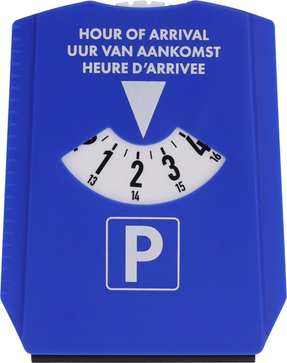 Shell Parkeerschijf - Blauwe Parkeerschijf - Parkeerkaart - Parkeren in de Blauwe Zone - Inclusief IJskrabber