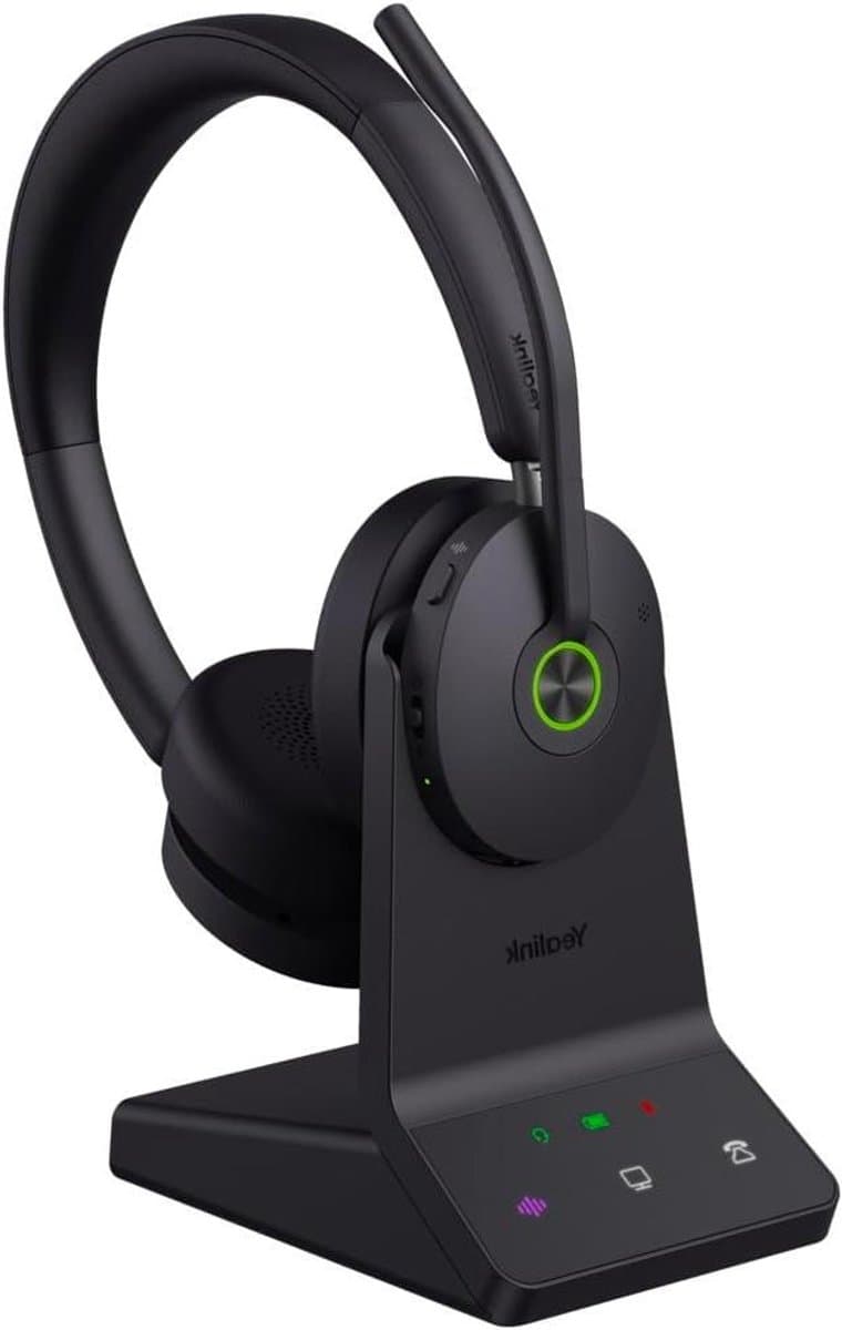 Draadloze Headset - Professionele Headset - Concentratie Verbeteren - Dubbele Connectiviteit - 840 g - Zwart