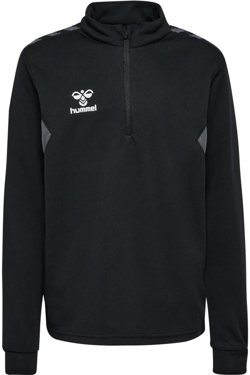 Authentieke sweatshirt met 1/4 rits voor kinderen Hummel