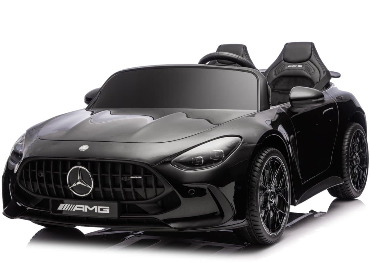 Mercedes AMG GT63 24V 2-persoons kinderauto metallic Zwart