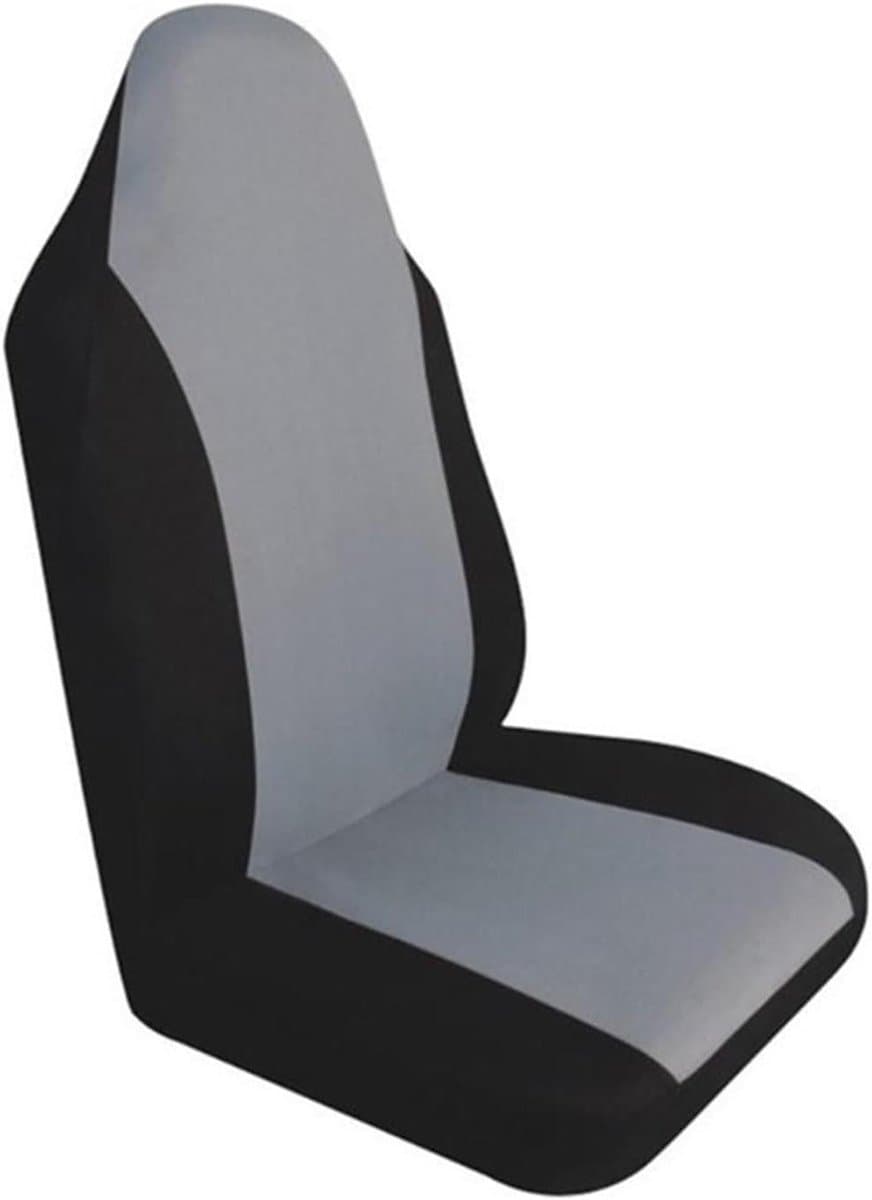 Autostoelhoezen - Stoelbekleding Auto - Interieur Beschermen - Universele Pasvorm - 2/5 Stuks - Grijs