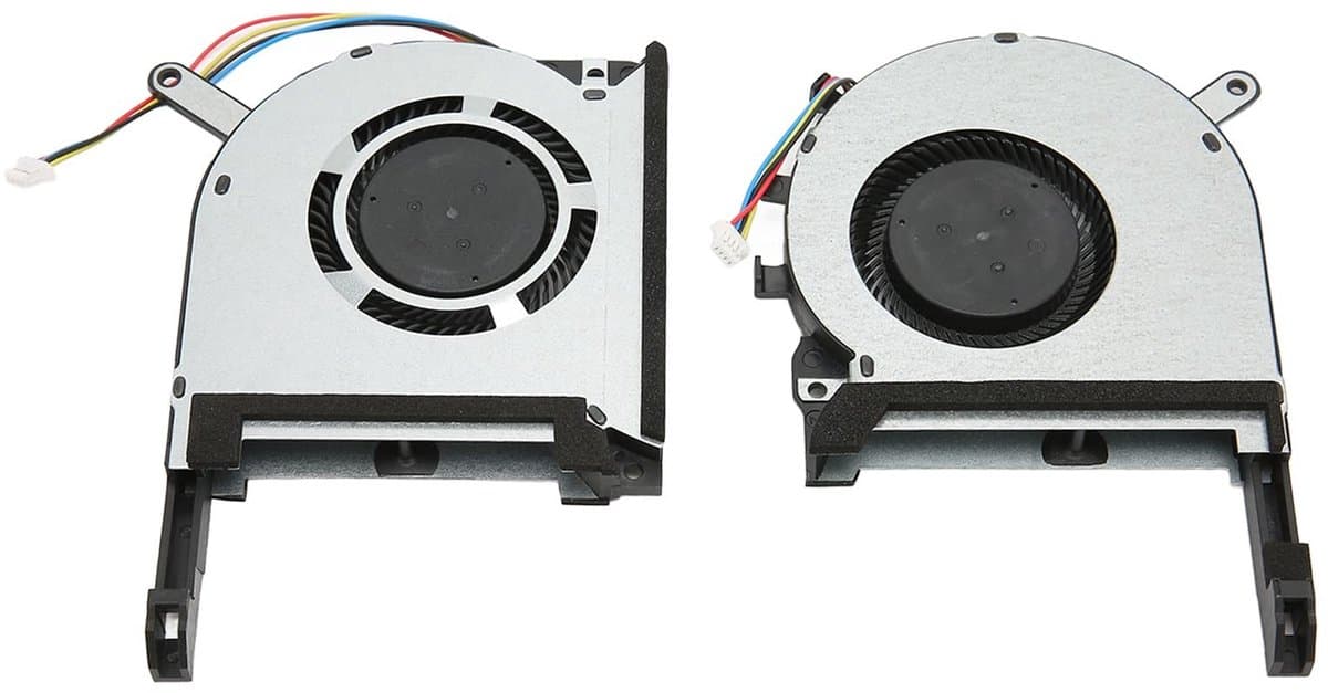Dailygoods - Laptop CPU GPU Koelventilator - Efficiënt Koelen - Compact Formaat - Duurzaam Materiaal - Stille Prestaties - Geschikt voor Gaming A1