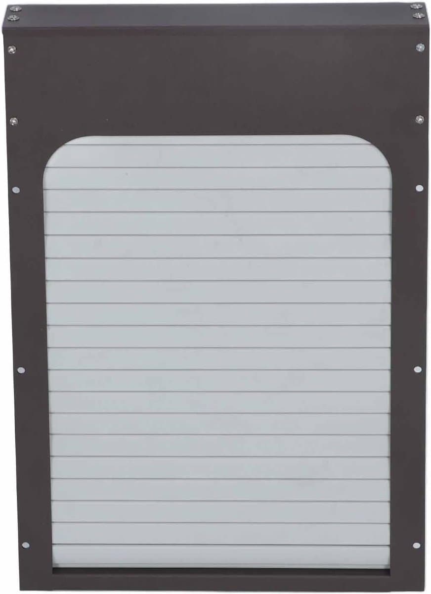 Automatische Kippenhokdeur - Koeienhokdeur Kipendeur - Pluimvee Beheer - Met Timer Functie - 37 x 24.7 cm - Bruin