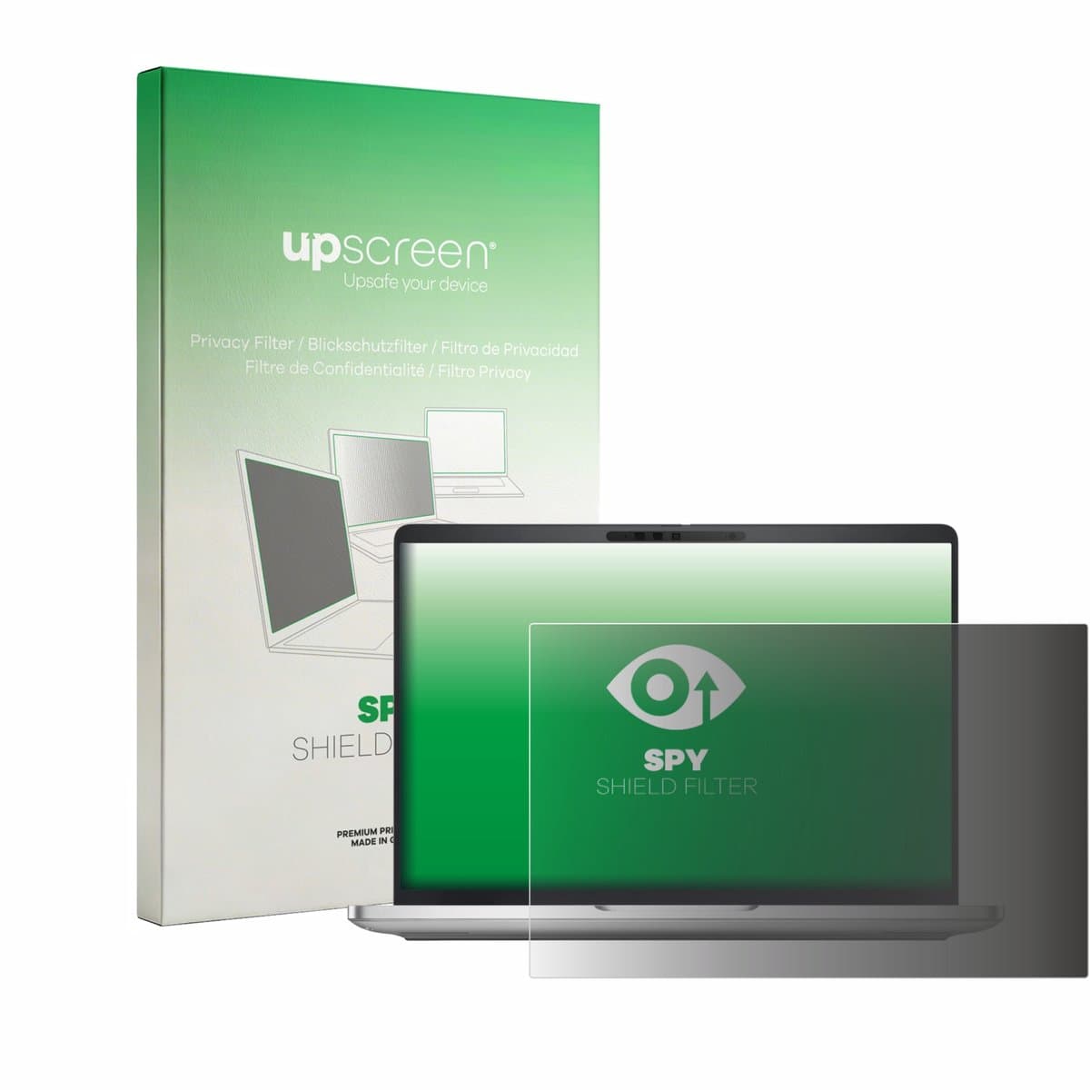upscreen - privacyscherm voor Dell Pro 13 Plus Laptop PB13250 - privacy filter screenfilter Blauwlichtfilter