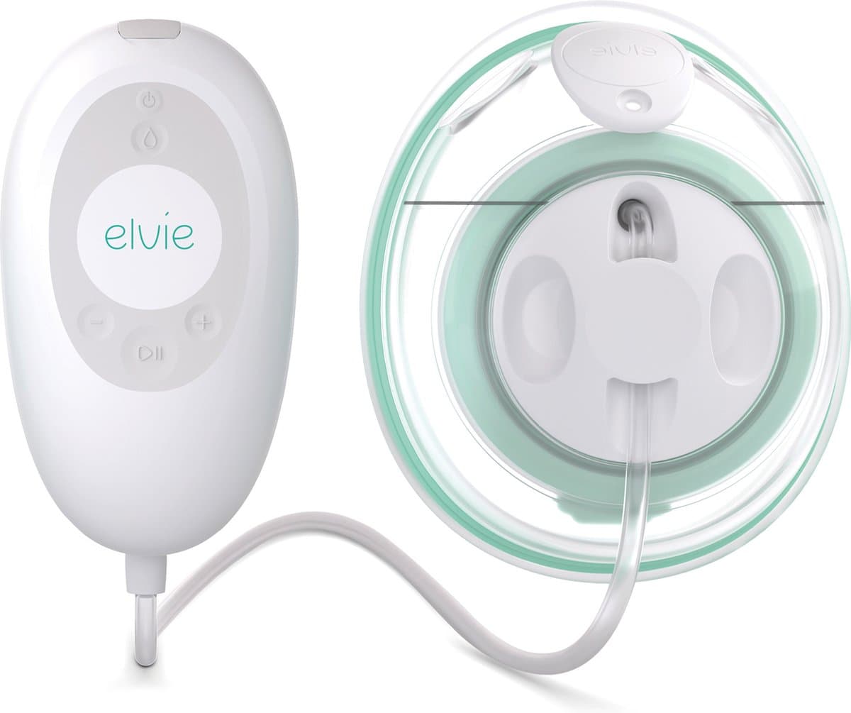Elvie Stride Single - Handsfree Elektrische Borstkolf - Ziekenhuiskwaliteit - Enkele Borstkolf - 150 ml Capaciteit - App-gestuurd - Complete Set