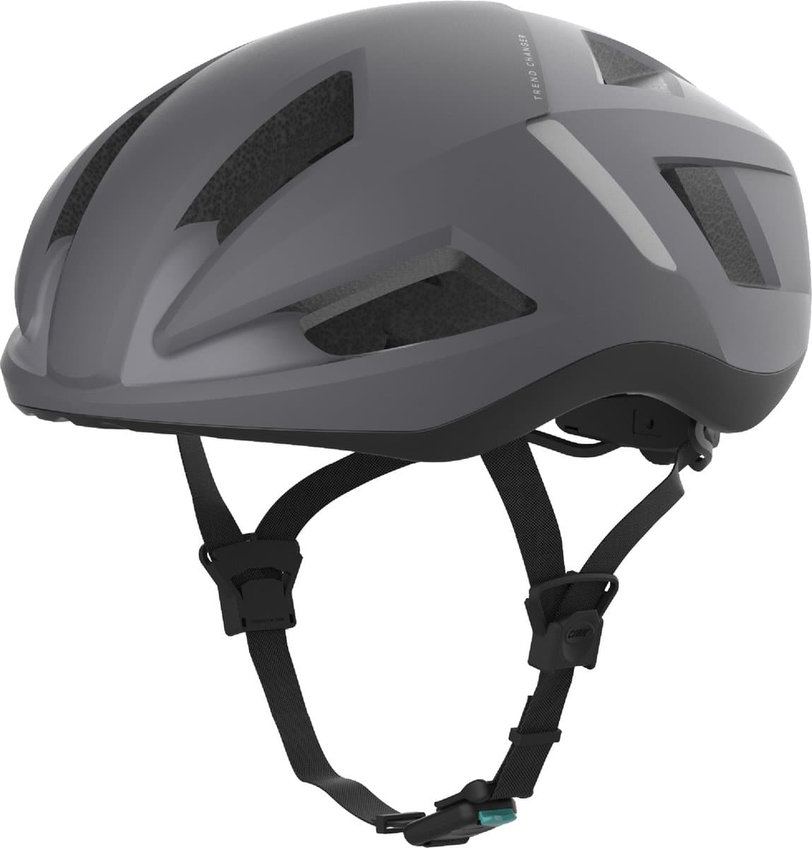 CRNK New Artica Fietshelm - Volwassenen - Grijs - Maat M - Verstelbaar - 11 Ventilatiegaten - 235 gram -Heren Dames - Racefietshelm