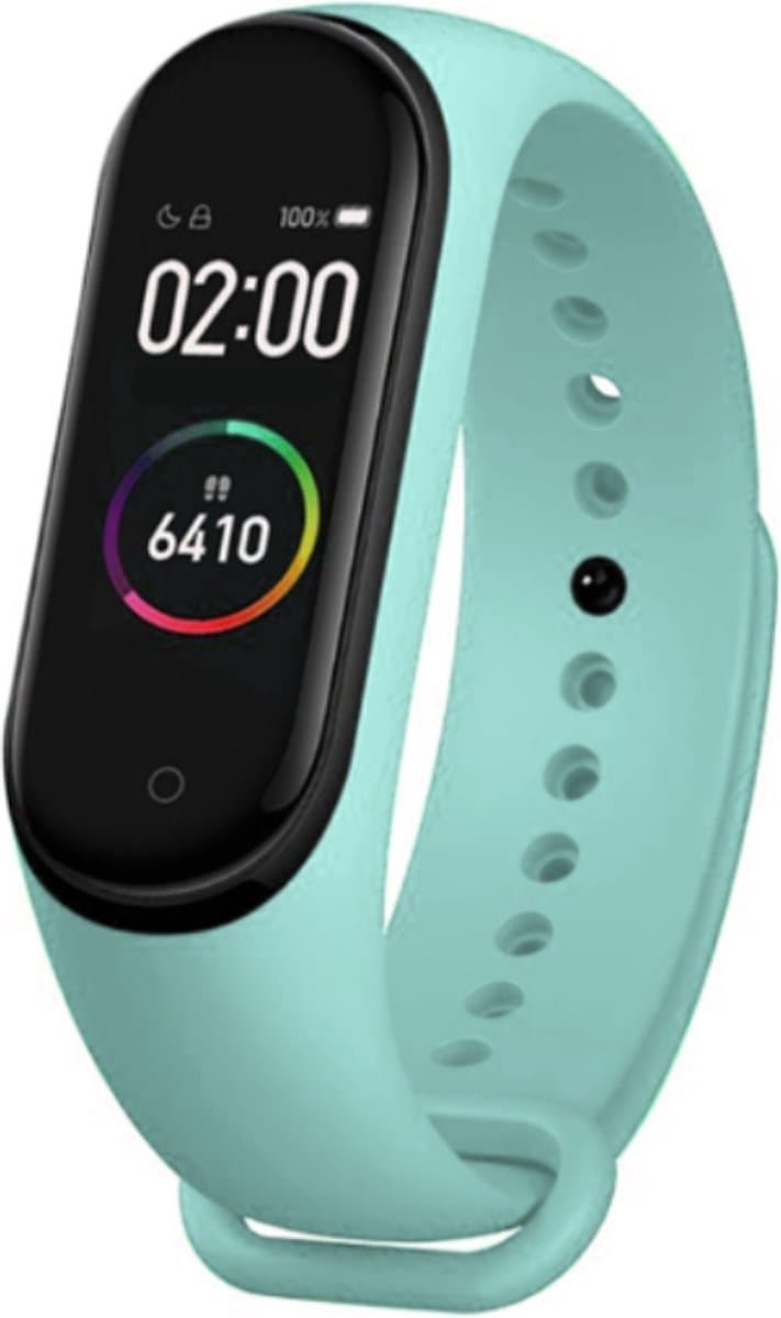 Kiraal Nova - Stappenteller - Activity Tracker - Temperatuurmeter - Bloeddrukmeter - Hartslagmeter - Smartwatch - Horloge - Heren - Dames - Nederlandse Handleiding - Turquoise