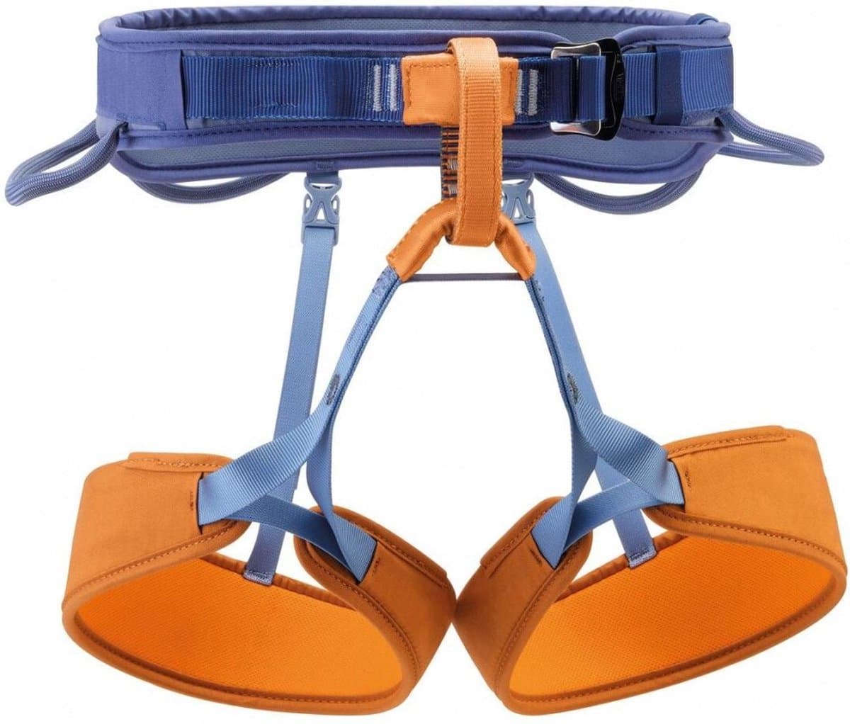 Petzl Corax LT comfortabele klimgordel voor beginners Blauw M
