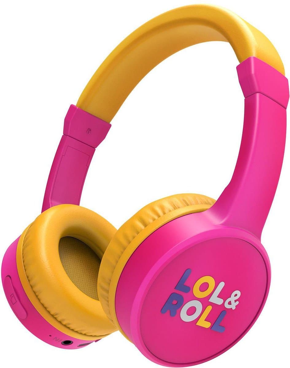 Energy Sistem - Lol & Roll - bluetooth junior koptelefoon - volumebeveiliging - microfoon - verstelbaar (roze)