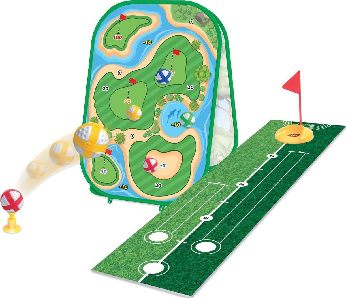 Pure4Fun - Speelgoedset - Kindergolfset - Put en chip spel
