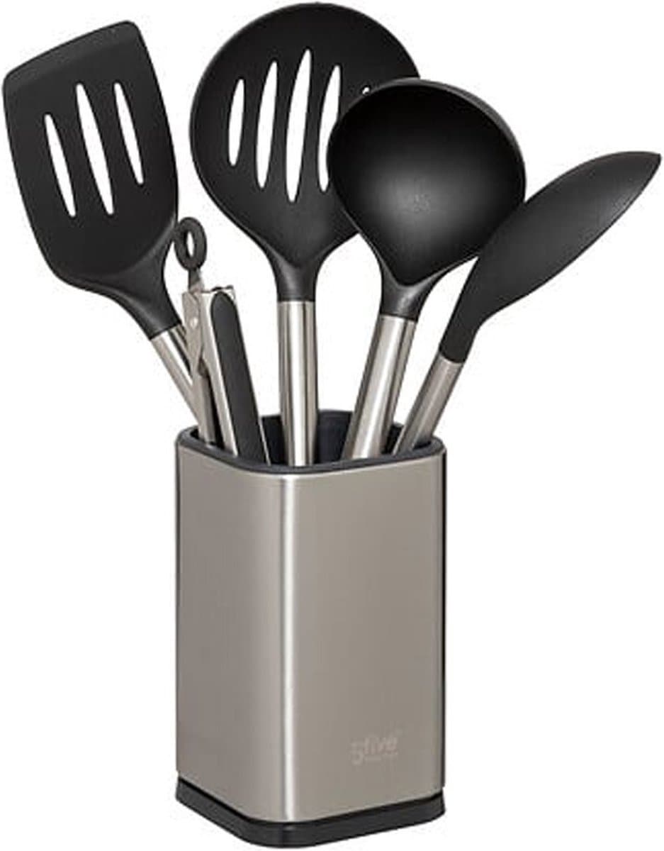 5five Keukenhulpmiddelen Set - 5 stuks, RVS