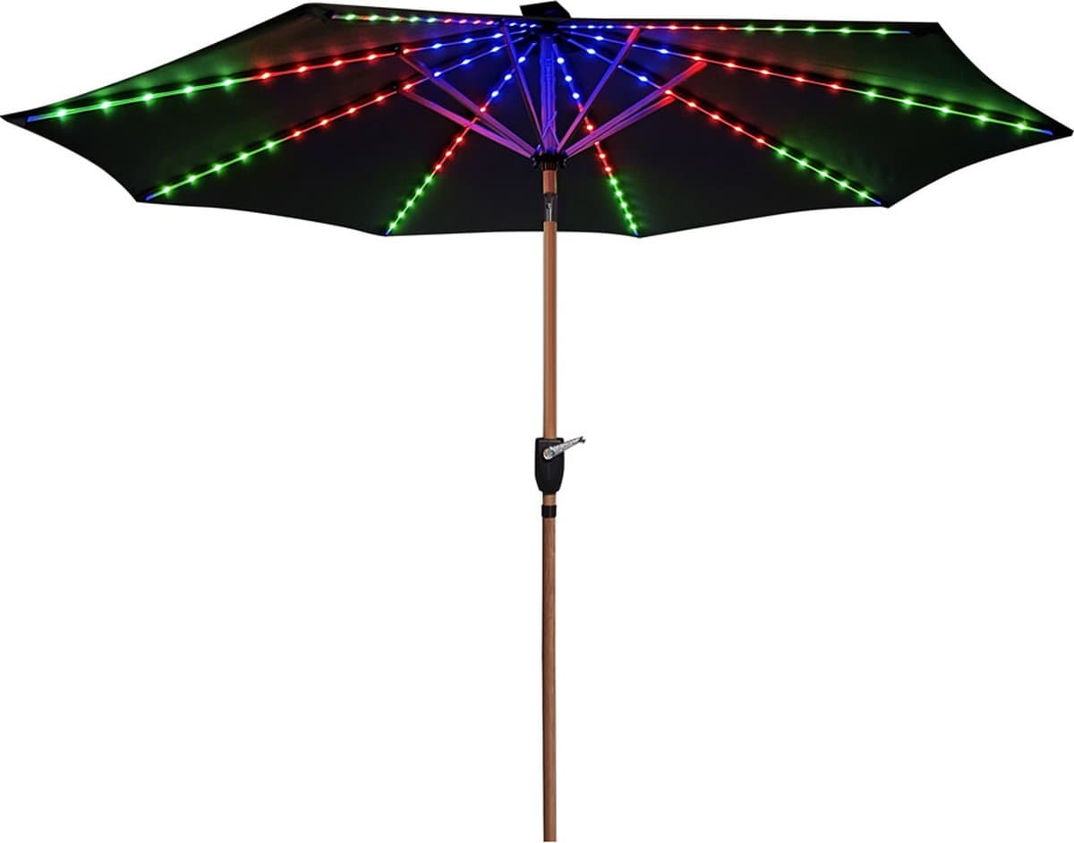 Mambo LED parasol Ø3m - antraciet