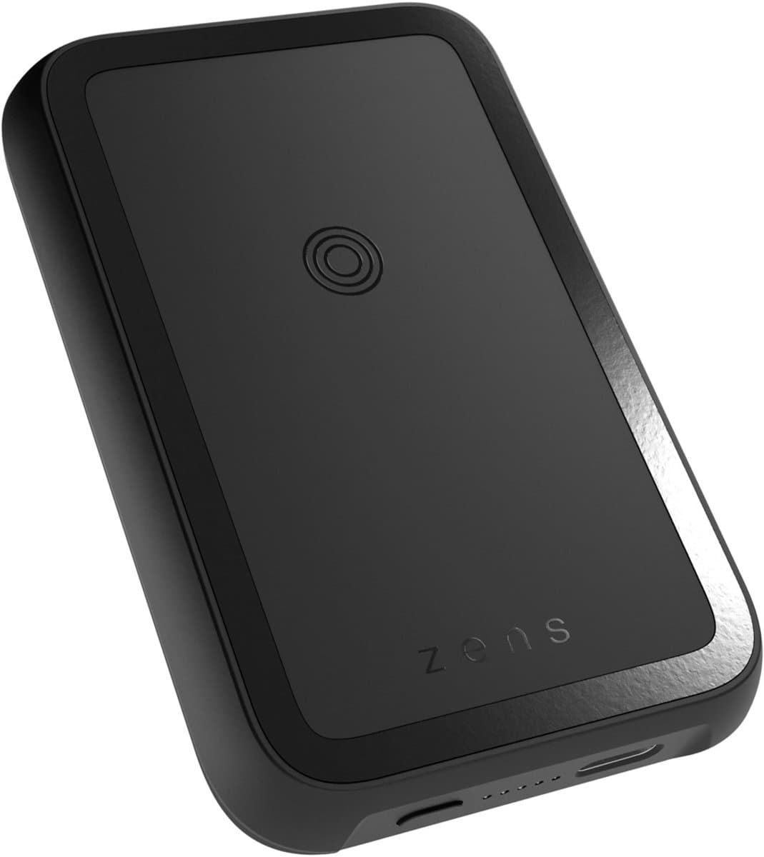 Zens Magnetische powerbank met standaard - Geschikt voor MagSafe en Qi2 - 4.000 mAh - Zwart