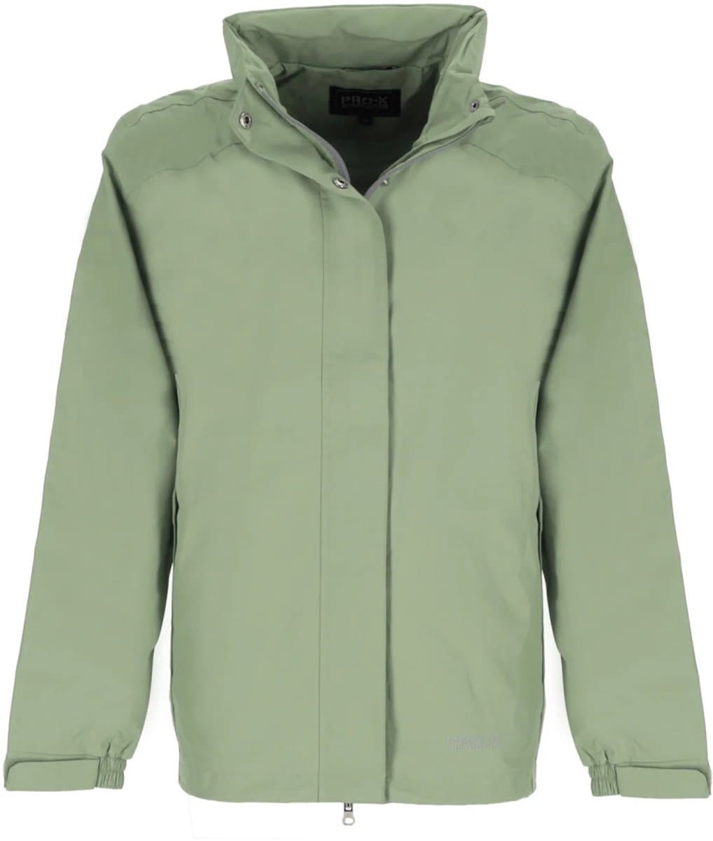 Groene (Salbei) dames regenjas Carrie van Pro-X Elements XL